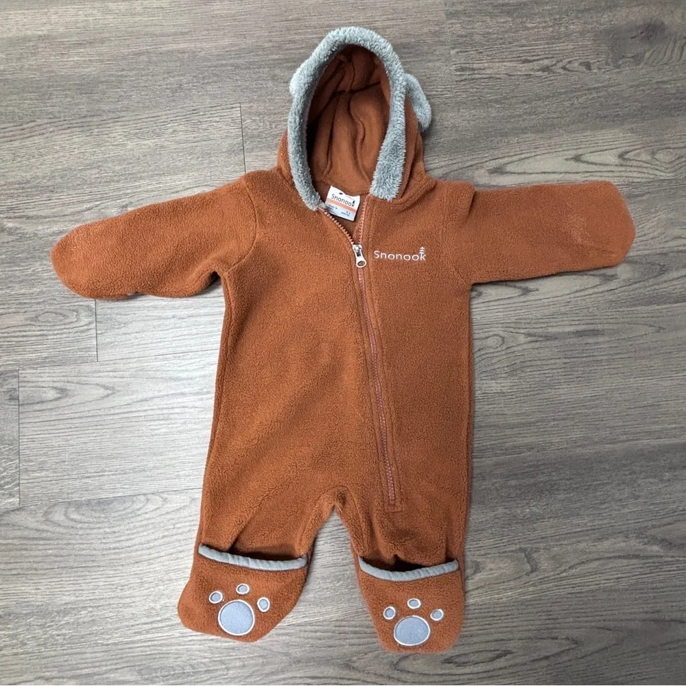Cloud Islandx1, Gerberx3, Snonook Brown Bear Fleece Onesie, GUC